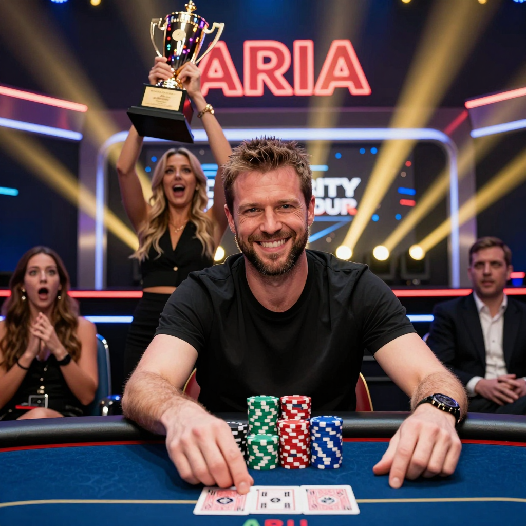 扑克界的传奇对决：Daniel Negreanu的微笑与Maria Ho的胜利